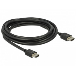 DeLOCK 85295 HDMI-kaapeli 3 m HDMI-tyyppi A (vakio) Musta