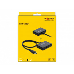 DeLOCK 87747 videohaaroitin HDMI 2x HDMI