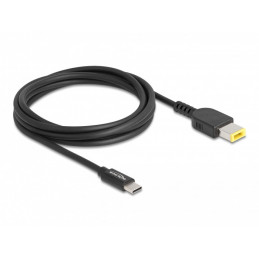 DeLOCK 87970 virtajohto Musta 1,5 m USB C 1.0 x 4.5 mm