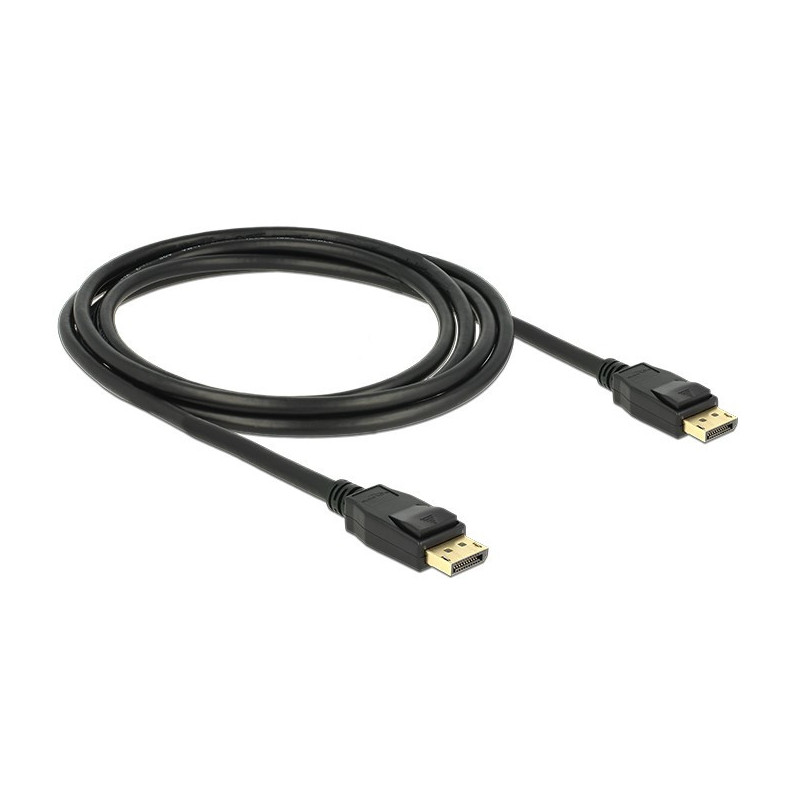 DeLOCK 2m Displayport 1.2a Musta