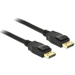 DeLOCK 1m Displayport 1.2a Musta