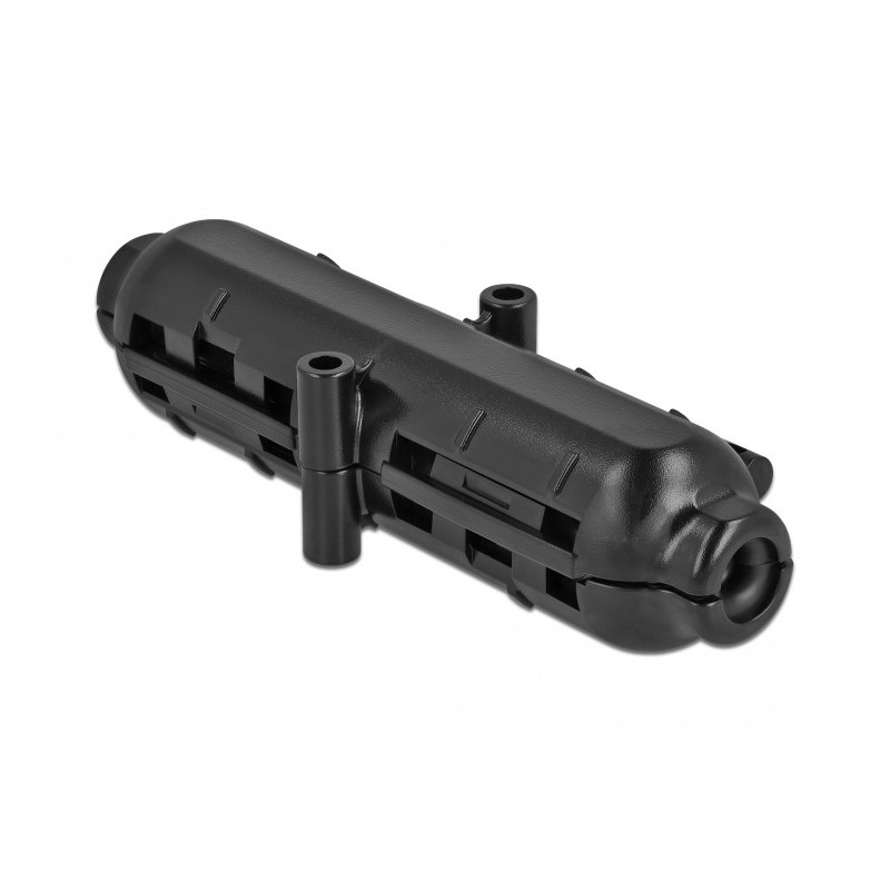 DeLOCK 86982 kaapelisuojain Musta