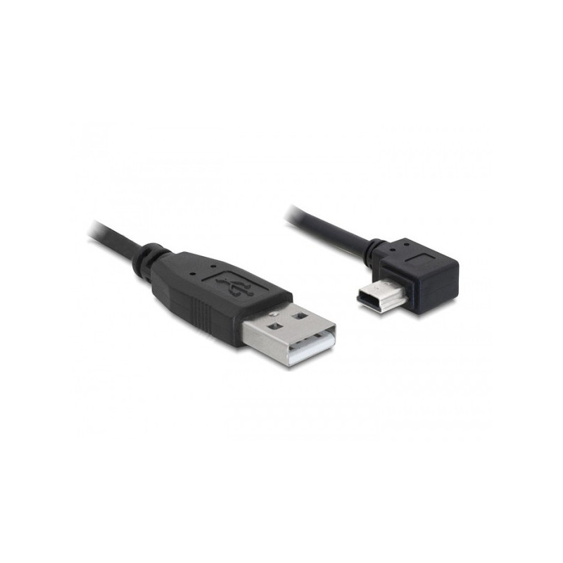 DeLOCK 82684 USB-kaapeli 5 m USB 2.0 USB A Mini-USB B Musta