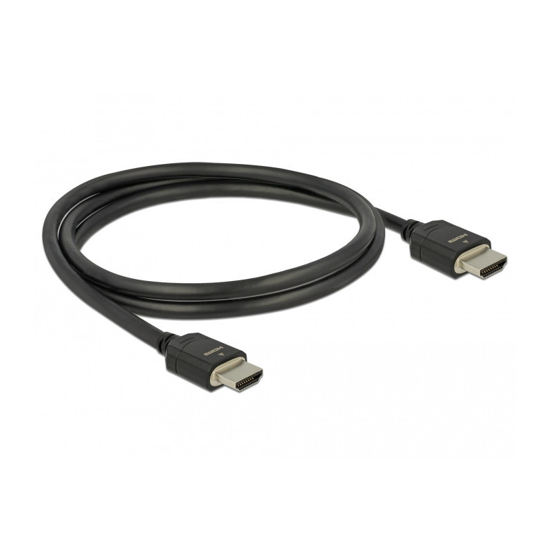 DeLOCK 85293 HDMI-kaapeli 1 m HDMI-tyyppi A (vakio) Musta
