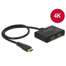 DeLOCK 87700 videohaaroitin HDMI 2x HDMI