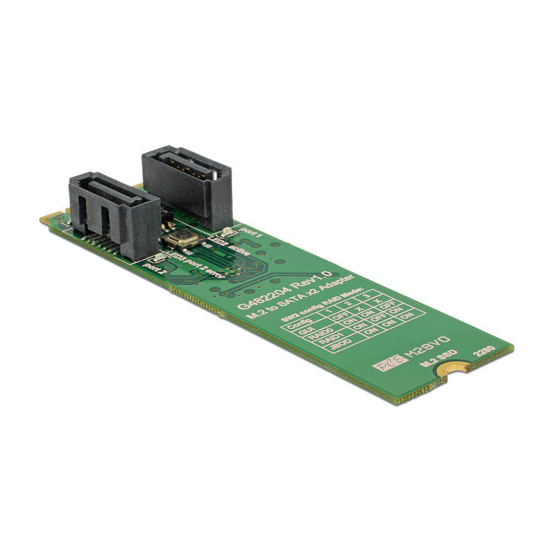 DeLOCK 62961 liitäntäkortti -sovitin Sisäinen SATA