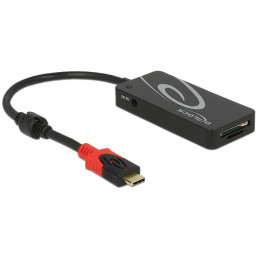 DeLOCK HUB USB 3.0 USB Type-C  3 Port extern USB 3.2 Gen 1 (3.1 Gen 1) Type-C 5000 Mbit s Musta