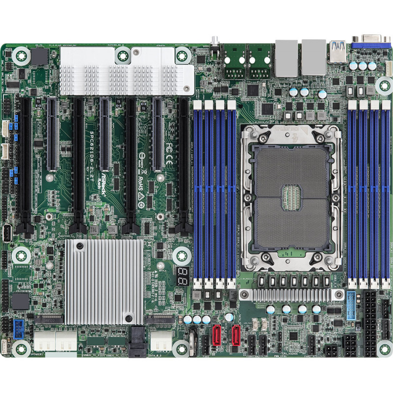 Asrock SPC621D8 emolevy Intel C621A LGA 4189 ATX