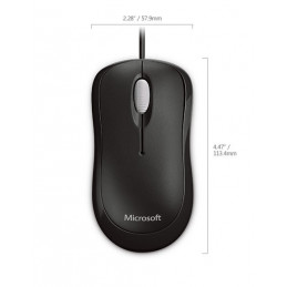 Microsoft Basic Optical Mouse hiiri Molempikätinen USB A-tyyppi Optinen 800 DPI