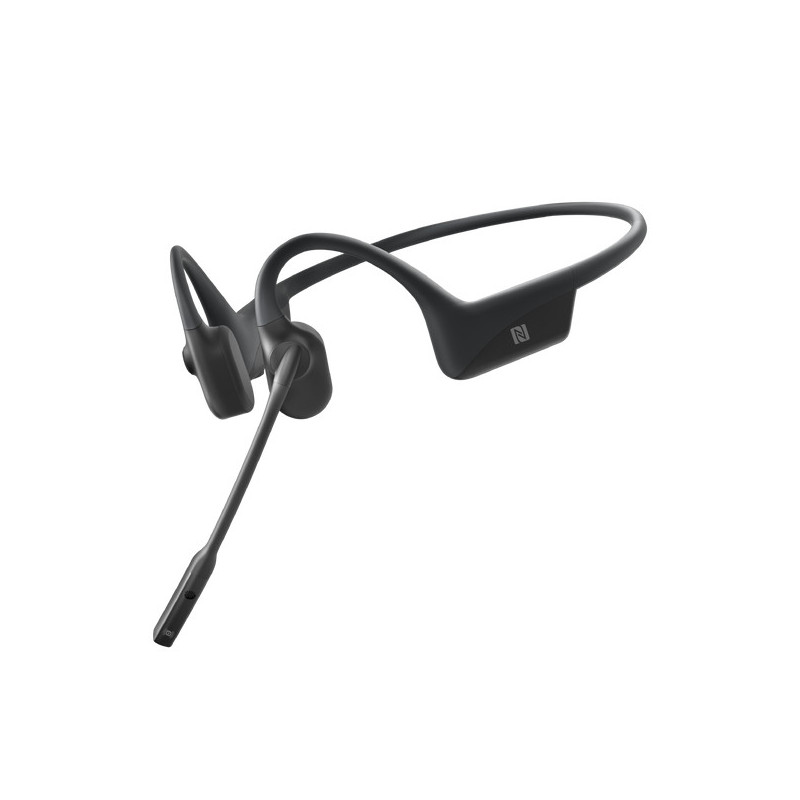 Shokz OpenComm Kuulokkeet Langaton Kannettava Puhelut Musiikki USB A-tyyppi Bluetooth Musta