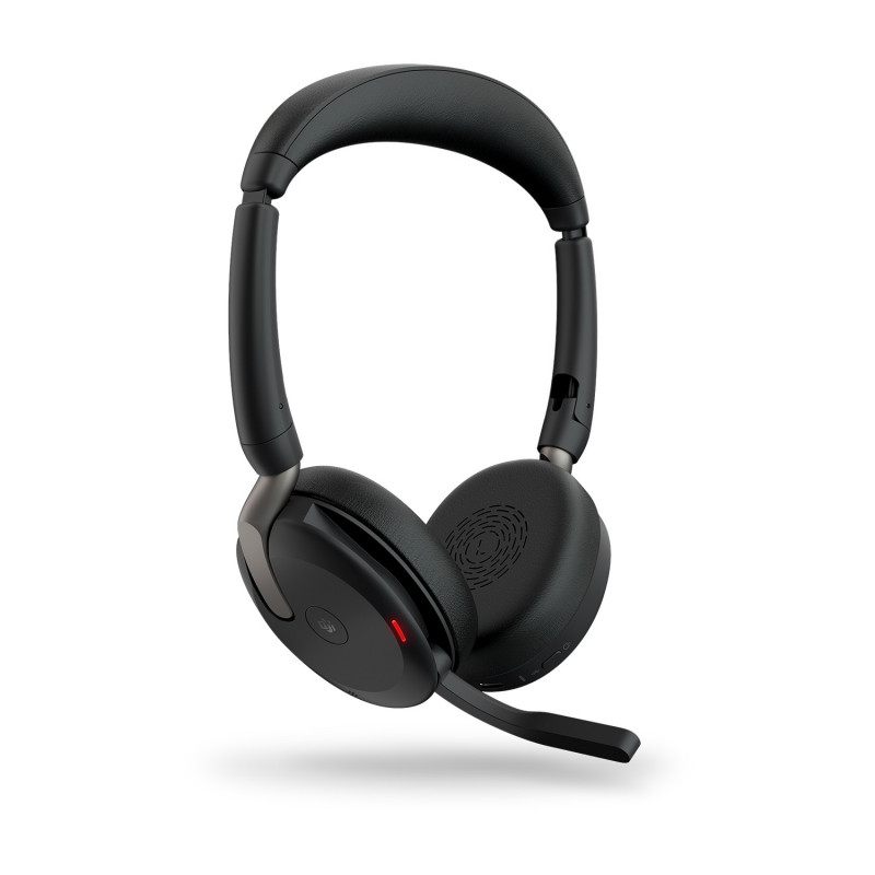 Jabra Evolve2 65 Flex Kuulokkeet Langallinen & langaton Pääpanta Toimisto puhelukeskus Bluetooth Musta