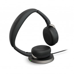 Jabra Evolve2 65 Flex Kuulokkeet Langallinen & langaton Pääpanta Toimisto puhelukeskus Bluetooth Musta