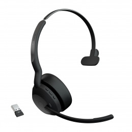 Jabra Evolve2 55 Kuulokkeet Langaton Pääpanta Toimisto puhelukeskus Bluetooth Musta