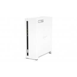 QNAP TS-133 NAS- ja tallennuspalvelimet Tower Ethernet LAN Valkoinen