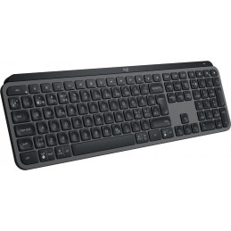 Logitech MX Keys S näppäimistö RF Wireless + Bluetooth QWERTY Tanska, Suomi, Norjalainen, Ruotsi Grafiitti