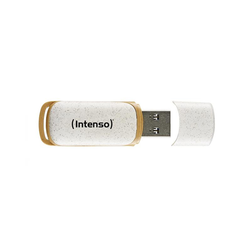 Intenso Green Line USB-muisti 128 GB USB A-tyyppi 3.2 Gen 1 (3.1 Gen 1) Beige, Ruskea
