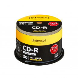 Intenso 1801125 tyhjä CD CD-R 700 MB 50 kpl