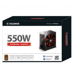 Xilence Performance A+ XN215 virtalähdeyksikkö 550 W 20+4 pin ATX ATX Musta