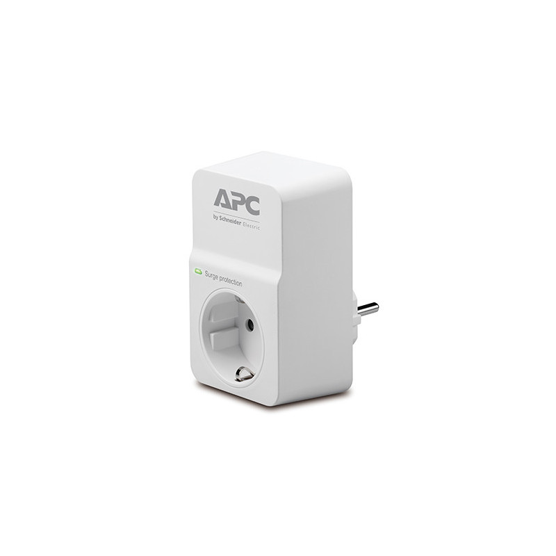 APC ESSENTIAL SURGEARREST Valkoinen 1 AC-pistorasia(a) 230 V