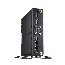 Shuttle DS20UV2 barebone-tietokonerunko 1.3L kokoinen PC Musta Intel® SoC 5205U 1,9 GHz