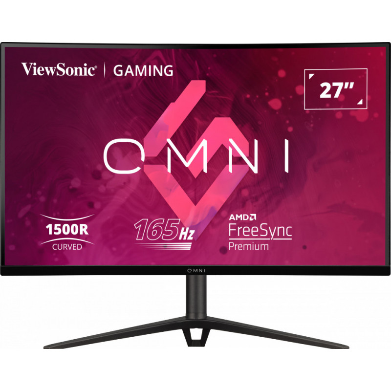 Viewsonic VX Series VX2718-2KPC-MHDJ tietokoneen litteä näyttö 68,6 cm (27") 2560 x 1440 pikseliä Quad HD Musta