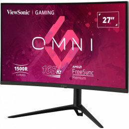 Viewsonic VX Series VX2718-2KPC-MHDJ tietokoneen litteä näyttö 68,6 cm (27") 2560 x 1440 pikseliä Quad HD Musta