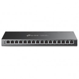 TP-Link TL-SG116P verkkokytkin Hallitsematon Gigabit Ethernet (10 100 1000) Musta