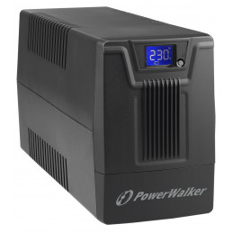 PowerWalker VI 800 SCL UK Linjainteraktiivinen 0,8 kVA 480 W 2 AC-pistorasia(a)