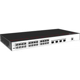 Huawei CloudEngine S5735-L24T4S-A-V2 Hallittu L3 Gigabit Ethernet (10 100 1000) 1U Musta, Hopea