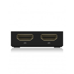ICY BOX IB-SPL1029AC videokaapeli-adapteri 2 x HDMI Musta