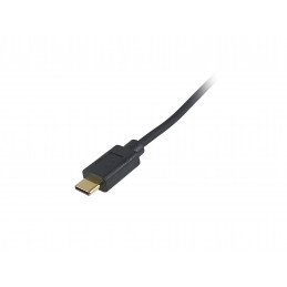 Equip 128889 USB-kaapeli 1 m USB 2.0 USB C Musta