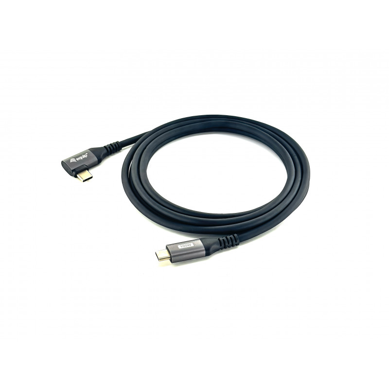 Equip 128893 USB-kaapeli 3 m USB 2.0 USB C Musta