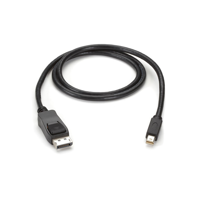 Black Box Mini DisplayPort - DisplayPort, 10-ft 3 m Musta