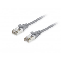 Equip 606702 verkkokaapeli Harmaa 0,5 m Cat6a S FTP (S-STP)