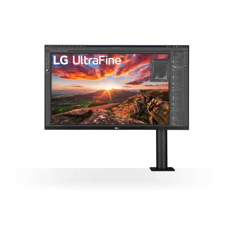 LG 32UN880P-B tietokoneen litteä näyttö 81,3 cm (32") 3840 x 2160 pikseliä 4K Ultra HD Musta