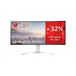 LG 40WP95CP-W tietokoneen litteä näyttö 100,8 cm (39.7") 5120 x 2160 pikseliä 5K Ultra HD LED Valkoinen