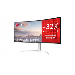 LG 40WP95CP-W tietokoneen litteä näyttö 100,8 cm (39.7") 5120 x 2160 pikseliä 5K Ultra HD LED Valkoinen