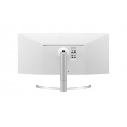 LG 38WN95CP-W tietokoneen litteä näyttö 96,5 cm (38") 3840 x 1600 pikseliä Quad HD+ QLED Valkoinen