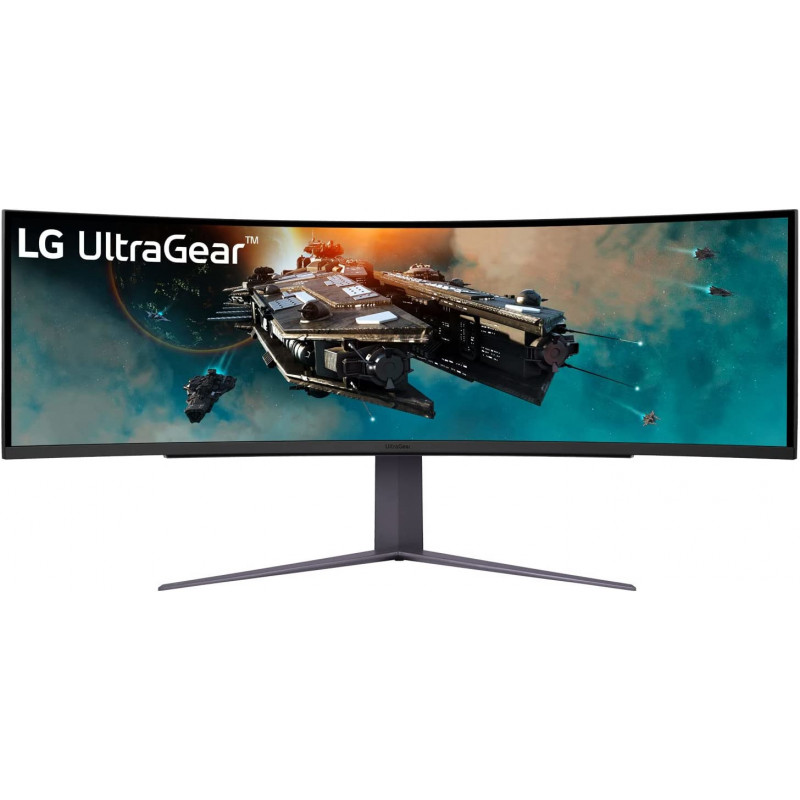 LG UltraGear 124,5 cm (49") 5120 x 1440 pikseliä Quad HD LED Musta