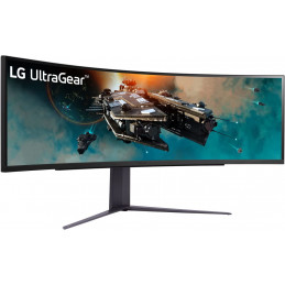 LG UltraGear 124,5 cm (49") 5120 x 1440 pikseliä Quad HD LED Musta