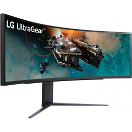 LG UltraGear 124,5 cm (49") 5120 x 1440 pikseliä Quad HD LED Musta