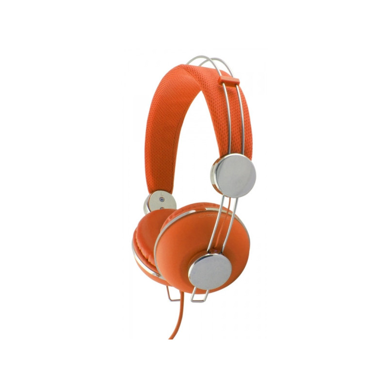 Esperanza EH149O kuulokkeet ja kuulokemikrofoni Langallinen Pääpanta Musiikki Oranssi