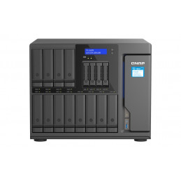 QNAP TS-1655 NAS Tower Ethernet LAN Musta C5125