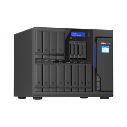 QNAP TS-1655 NAS Tower Ethernet LAN Musta C5125