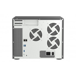 QNAP TS-1655 NAS Tower Ethernet LAN Musta C5125