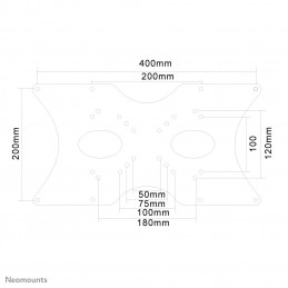 Neomounts by Newstar FPMA-VESA400 monitorikiinnikkeen lisävaruste