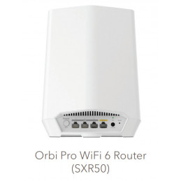 NETGEAR SXR50 Kolmikaista (2,4 GHz 5 GHz 5 GHz) Wi-Fi 6 (802.11ax) Valkoinen 4 Sisäinen