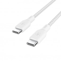 Belkin CAB014bt3MWH USB-kaapeli 3 m USB 2.0 USB C Valkoinen