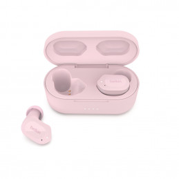 Belkin SOUNDFORM Play Kuulokkeet True Wireless Stereo (TWS) In-ear Bluetooth Vaaleanpunainen