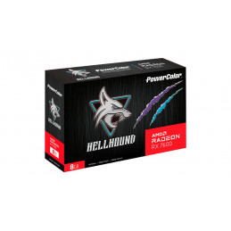 325,00 € | PowerColor Hellhound RX 7600 8G-L/OC AMD Radeon RX 7600 ...